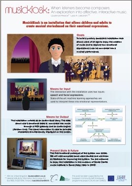 music interactivity to make children closer to classic music : to be featured at Santa Cecilia, for its 100 years anniversary